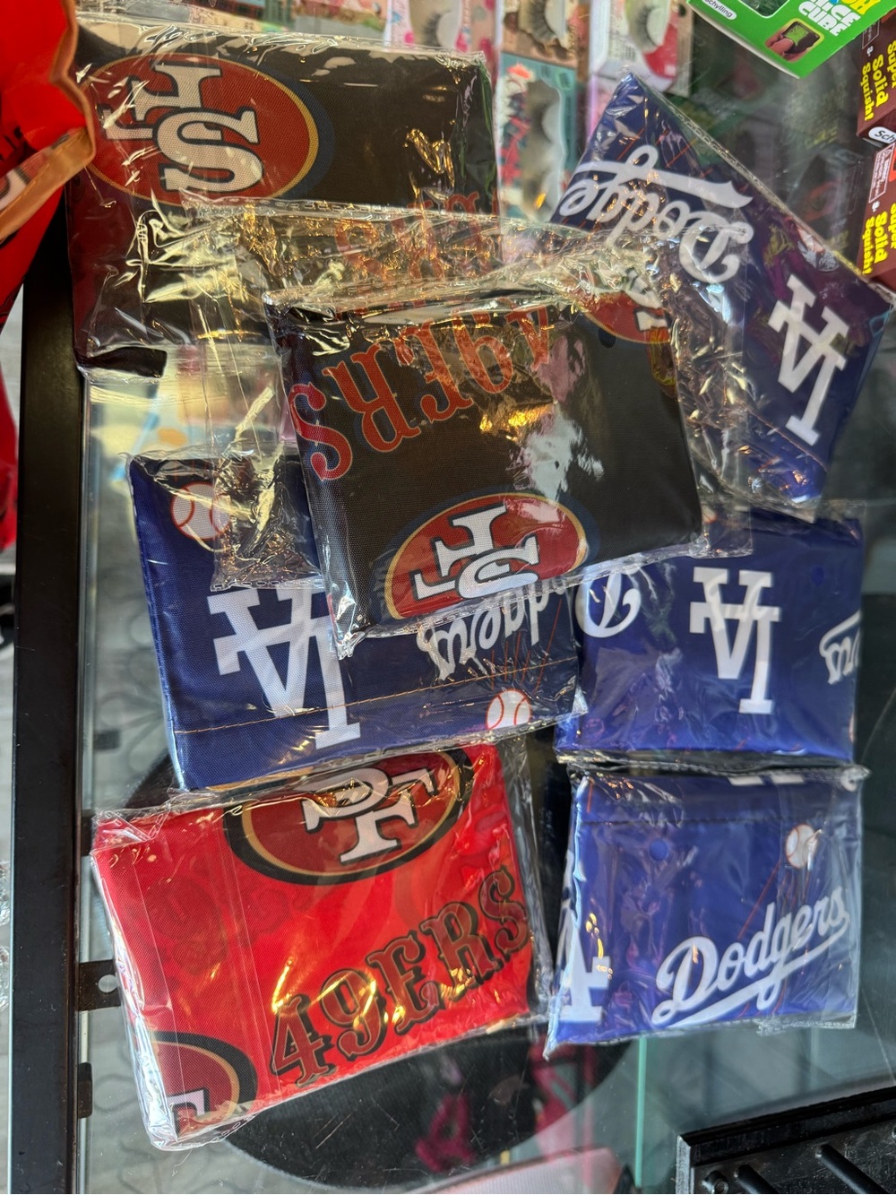 NFL & MLB Team tote bags 49ers, Dodgers, Dodgers LA ONE PIECE